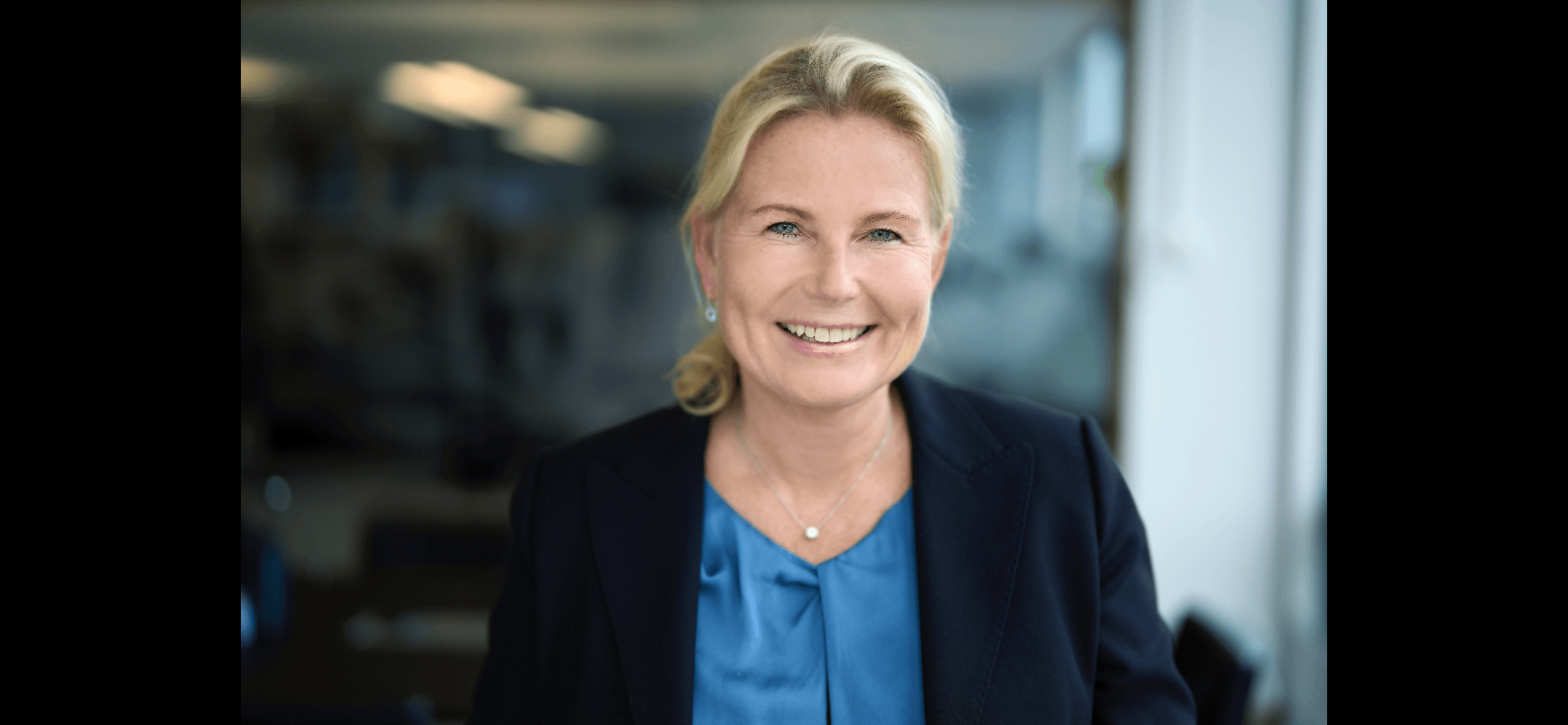 Porträtt av Gyrid Ingerø, vice ordförande i Telenor ASA och styrelseledamot i flera norska företag, inklusive Höegh Autoliners och Gjensidige