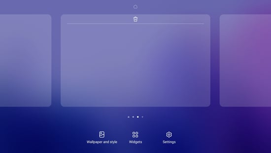 widget edit mode