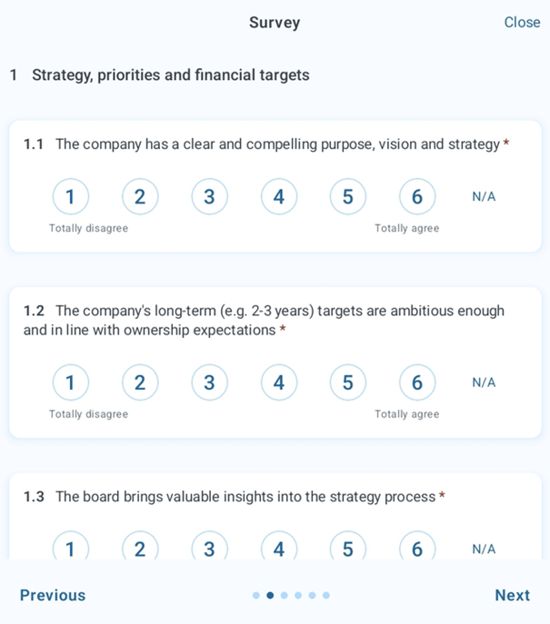 servey example