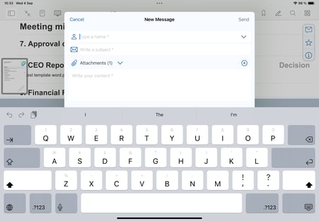 create new message