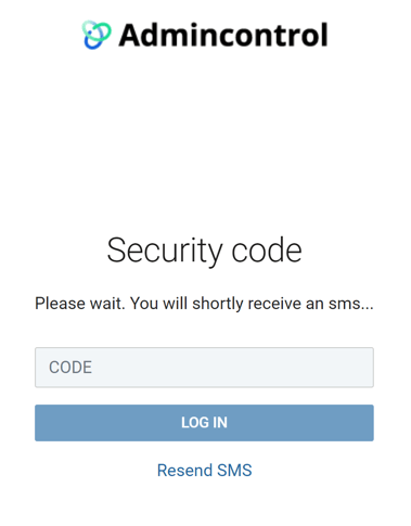 Enter security code