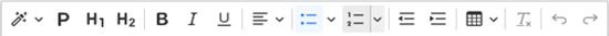 editor tools panel