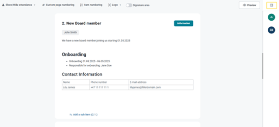 toggle message view