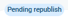 pending republish icon