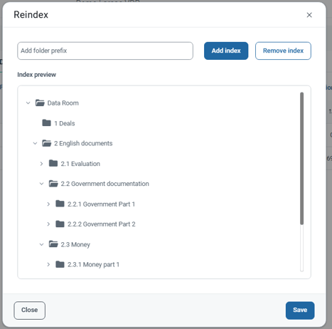 reindex