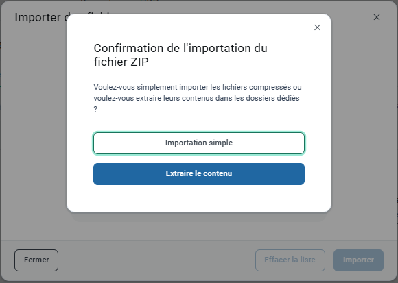 Extraire le contenu