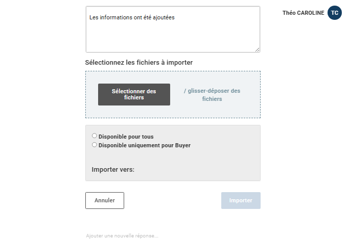 Ajout de pièces jointes
