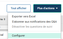 Plus d'actions 